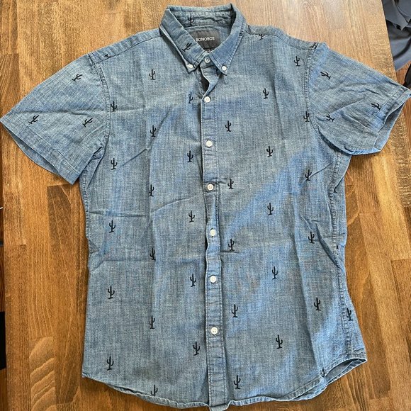 Bonobos Other - Bonobos Riviera Short Sleeve Cactus Shirt
